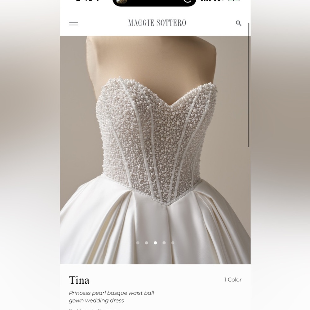 Maggie Sottero wedding dress - Picture 2 of 3